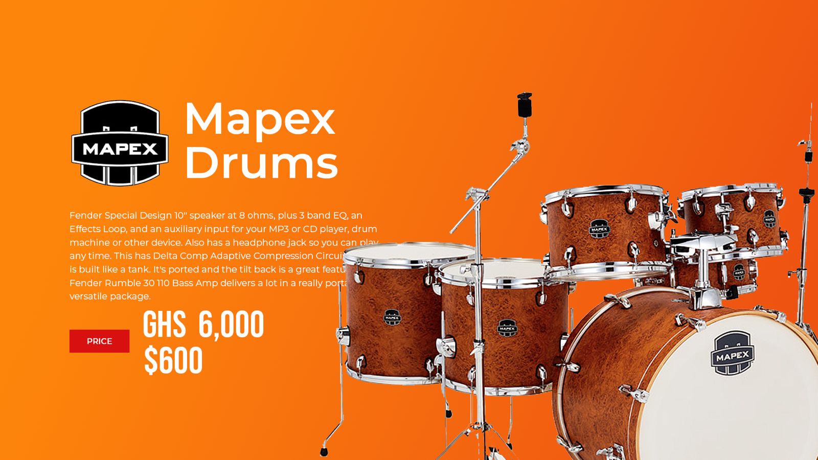 Mapex Drums